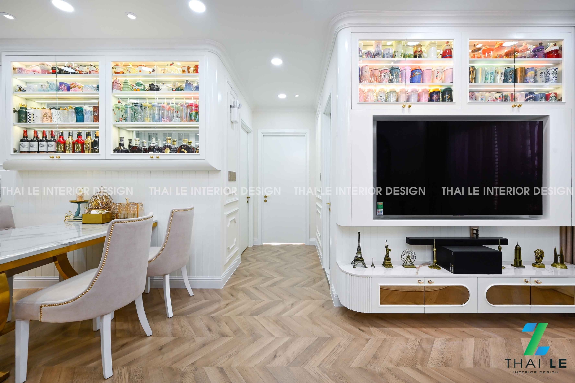 Thi công nội thất căn hộ The Western Capital Q.6 - B1.26.05 - 88m2